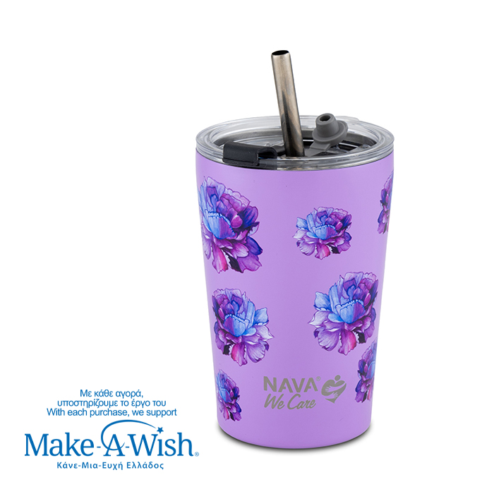 thermos-pothri-me-anokseidwto-kalamaki-we-care-purple-floral-350ml