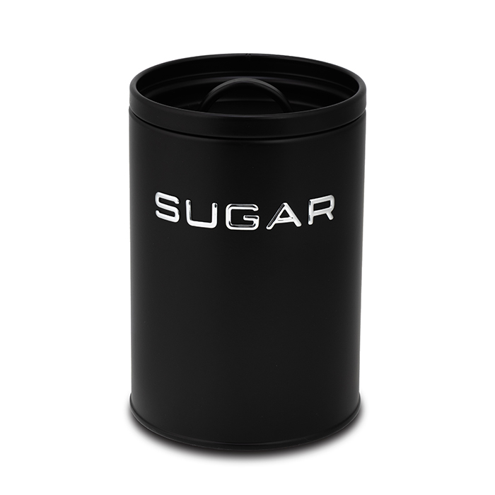 stroggylo-metalliko-doxeio-apothhkeyshs-zaxarhs-total-black-16cm