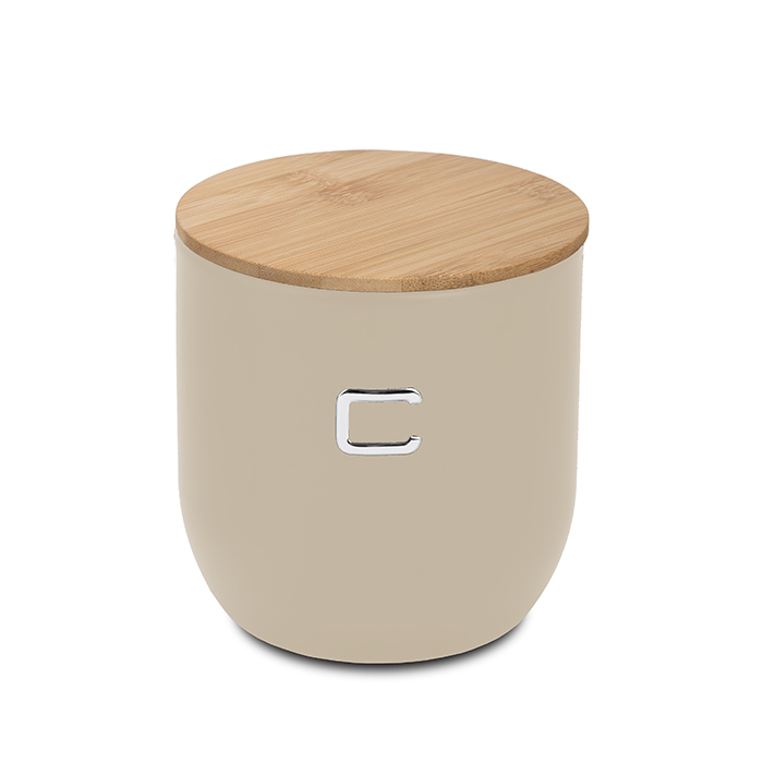 stroggylo-metalliko-doxeio-apothhkeyshs-kafe-me-kapaki-apo-bamboo-warm-gray-12cm