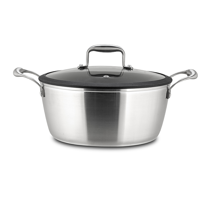 katsarola-elegance-me anokseidwtes-laves-antikollhtikh-keramikh-epistrwsh-kai-silikonh-sto-kapaki-26cm